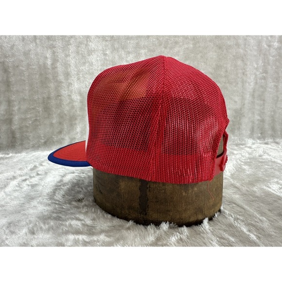 Vtg 1984 USA Olympic McDonalds Rare Issue Employee Mesh Trucker Snapback Cap - Picture 6 of 16